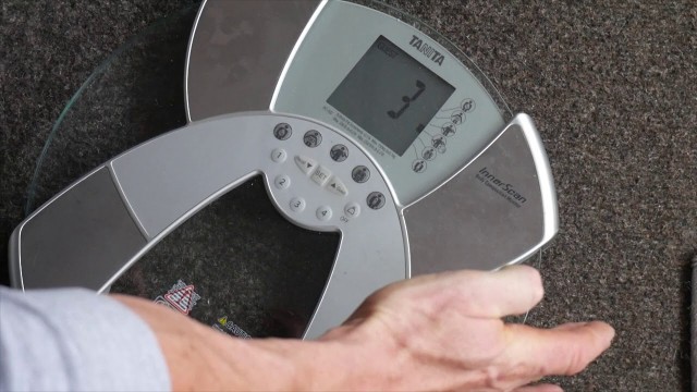 'Weigh in session at Mayfair Gym'