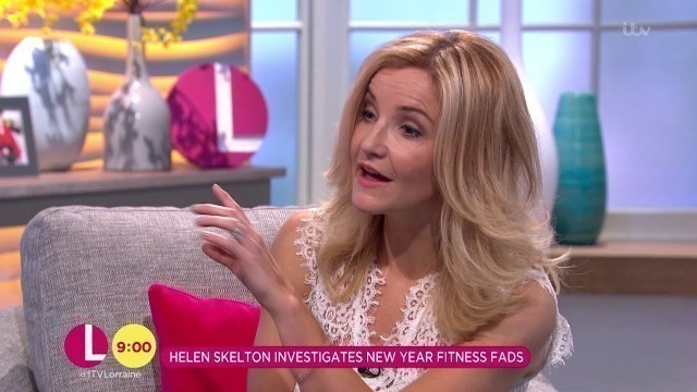 'Helen Skelton Investigates New Year Fitness Fads | Lorraine'