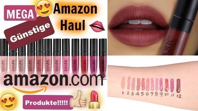 'Amazon Haul| Kylie Jenner dupes | MEGA GÜNSTIGE unter 1€ Beauty Produkte| in Koop. mit SAhaRAH'