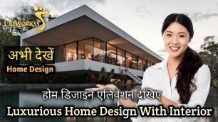 'Luxurious Home Design With Interior Design'