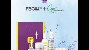 'Fboxx + CGG Cosmetic Exclusive box from Fboxx India'