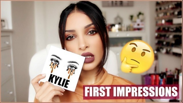 'Kylie Kyshadow Palette ▶︎ Makeup + Impressions + Dupes'