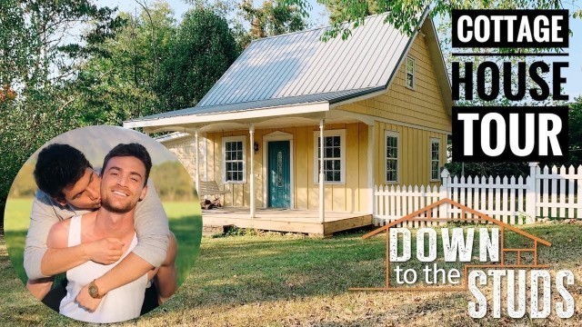 'COTTAGE HOUSE TOUR  | EXTERIOR  HOUSE PAINTING COLOR IDEAS | GAY COUPLE'