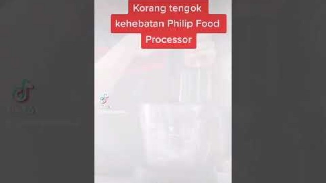 'Philip Food Processor Amway beraksi'