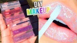 'MAKE YOUR OWN MAKEUP 9 DIY Projects You Need To Know! Lipstick, Eyeliner, Lipgloss,Eyeshadows & More'