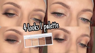 'Elf Cosmetics Cream & Sugar Bite Size Eyeshadow Palette | 4 looks 1 palette'