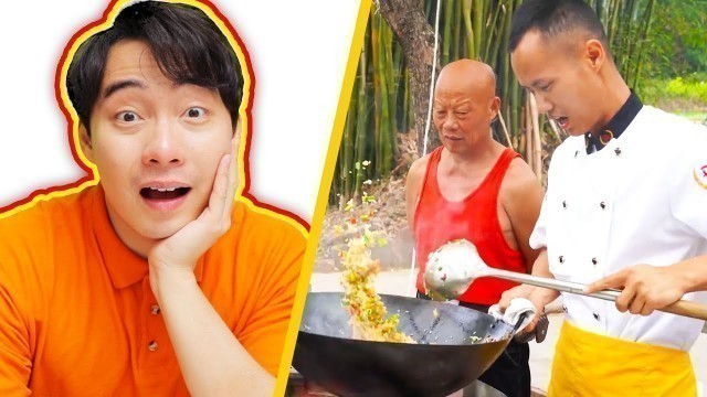 'Uncle Roger AMAZED by PERFECT EGG FRIED RICE (Chef Wang Gang)'