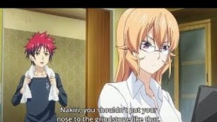 'You Need to Take a Bath first Sensei:Food Wars The Third Plate 2nd Cour Episide 02'