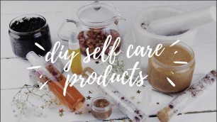 '✩ diy self care products ✩'