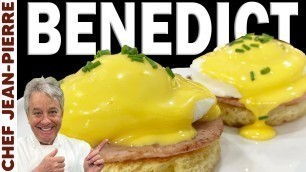 '3 MINUTE HOLLANDAISE Eggs Benedict - Chef Jean-Pierre'