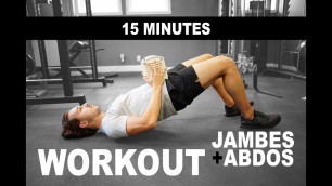 'WORKOUT MAISON DE JAMBES ET ABDOS SANS ÉQUIPEMENT | FD FITNESS'