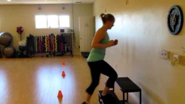 'Lisa Gorse preparing for the Police Academy/RCMP  Physical test (PARE)'