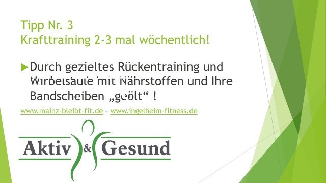 '5 Tipps bei Schmerzen im Nacken!http://fitness-bei-freunden.de/'