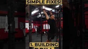 'Fix Your Bar Muscle Ups with These Simple Drills'