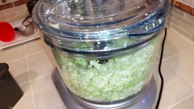 'Quickly Shredding Cabbage For Tacos - Breville Sous Chef Food Processor'