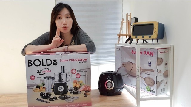 'BOLDe Super Food Processor Olympus 22 in 1 | Unboxing dan Review'