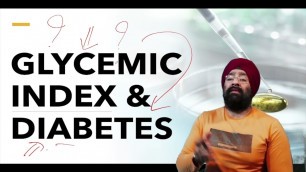 'Glycemic Index of Food & Diabetes | Control Blood Sugar Levels | Dr.Education'