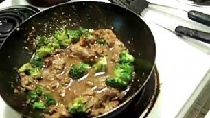 'Beef & Broccoli Garlic Sauce 1/2 Chef John the Ghetto Gourmet'