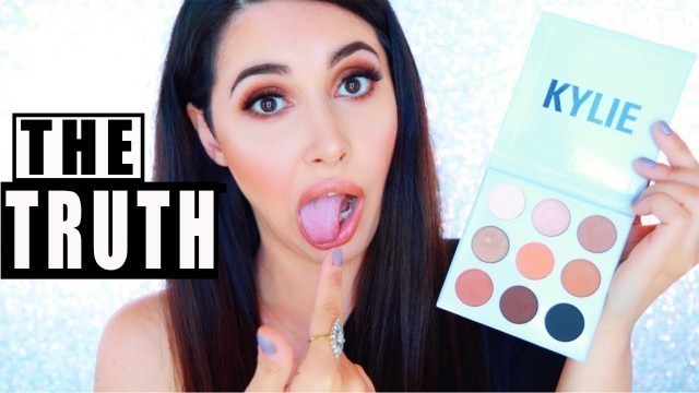 'THE TRUTH! KyShadow Palette Review, Makeup Tutorial, Swatches +Dupes | Kylie Cosmetics, Kylie Jenner'