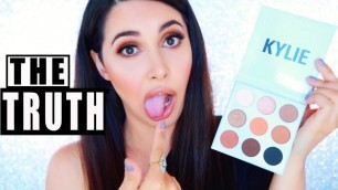'THE TRUTH! KyShadow Palette Review, Makeup Tutorial, Swatches +Dupes | Kylie Cosmetics, Kylie Jenner'