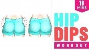 'Hip Dip exercises |10 min side butt exercise |Hips Workout at Home .'