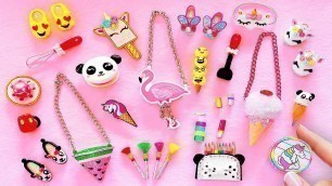 '25 DIY Miniature HACKS AND CRAFTS ~ Miniature Shoes, Bags, Pencil case, Cosmetics AND MORE'