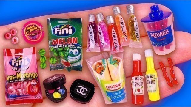 '16 EASY DIY MINIATURE COSMETICS AND FOODS'