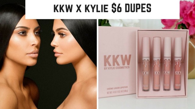 'KKW X Kylie Jenner Cosmetics $6 Dupes'