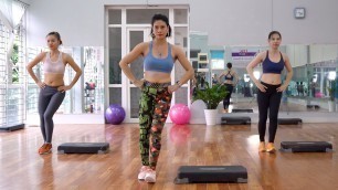 'DAY 2 ✅ BUTT & THIGHS BURN FAT WORKOUT - 7 Days Weight Loss Challenge | Eva Fitness'