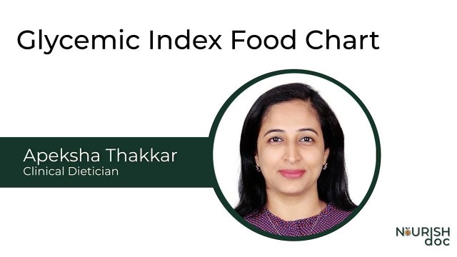 'Glycemic Index Food Chart'