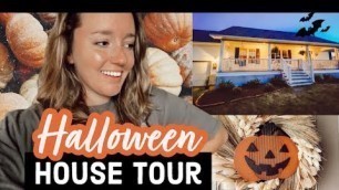 'HALLOWEEN HOME DECOR TOUR | Minimalist Budget-Friendly Halloween Decorations & Coastal Home Tour'