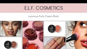 'E.L.F. COSMETICS Luminous Putty Cream Blush'