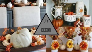 'Fall DIY Home Decorating Project Ideas'