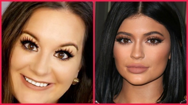 'Kylie Jenner Inspired Makeup Look--with Dupes! | SteffieBean'