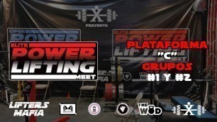 'IPL / LMP - Campeonato Powerlifting Snap Fitness - Plataforma C,  Grupos 1 y 2'