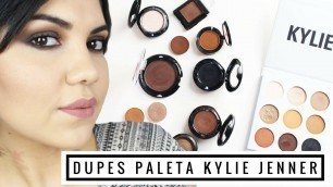 'Make Meio a Meio | Paleta Kylie Jenner x Dupes Nacionais'