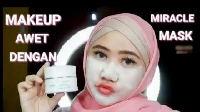 'Makeup awet dengan masker ajaib JAFRA BEAUTY DYNAMICS MALIBU MIRACLE MASK'