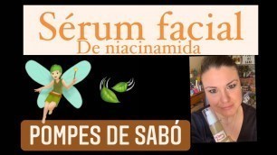 'SÉRUM FACIAL con NIACINAMIDA y ÁCIDO HIALURÓNICO #diy #cosmetics'