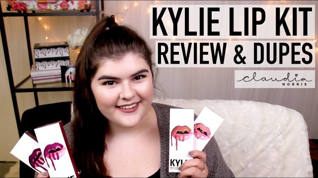 'Kylie Cosmetics Lip Kit SCAM!! Review & Dupes!  | Claudia Norris'