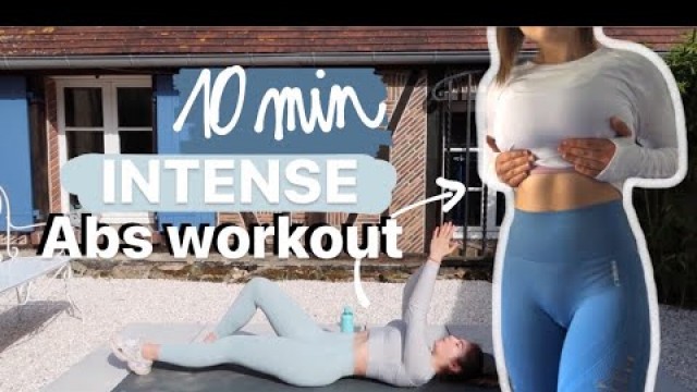 'AVOIR LES ABDOS EN FEU ! 10 MIN ABS WORKOUT'