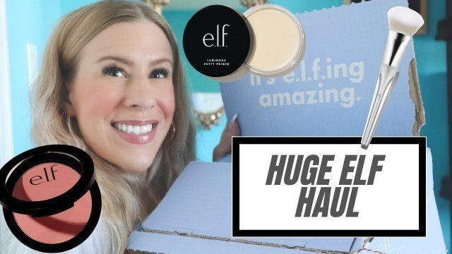 'HUGE ELF COSMETICS HAUL - AFFORDABLE MAKEUP'