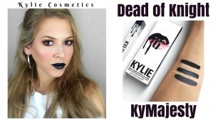 'NEW Kylie Cosmetics KyMajesty and Dead of Knight | Swatches | Review (not dupes!)'