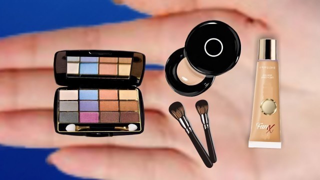 'How To Make Mini Makeup Kit | DIY Miniature Things| Barbie | Miniature Cosmetics | Barbie Crafts'