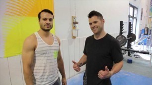 'L-Sits with 3-Time Olympic Gymnast Blaine Wilson (Power Monkey Gym Tips #2)'