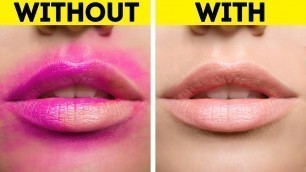 'THINGS ABOUT COSMETICS YOU NEVER KNEW. TEST your BEAUTY products with these easy HACKS & TRICKS'