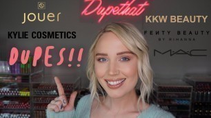 'HIGH END LIP GLOSS DUPES UNDER $6 | DUPETHAT ITSKANDL'