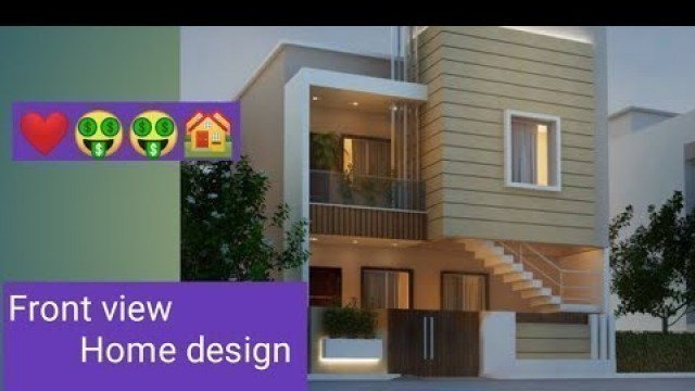 'MODERN Simple House design|| 3d front elevation Home design Malik'