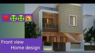 'MODERN Simple House design|| 3d front elevation Home design Malik'