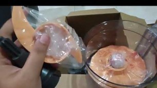 'unboxing PHILIPS Food Processor HR7310'