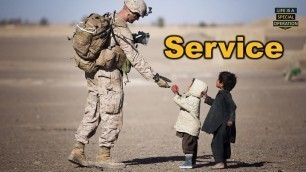 'Why it is called the \"Military SERVICE\"  - and what we can Learn from it?'